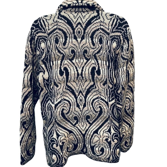 Intiwara Alpaca Button Blazer Cardigan Swacket Jacket Fall winter women’s large - Picture 2 of 6